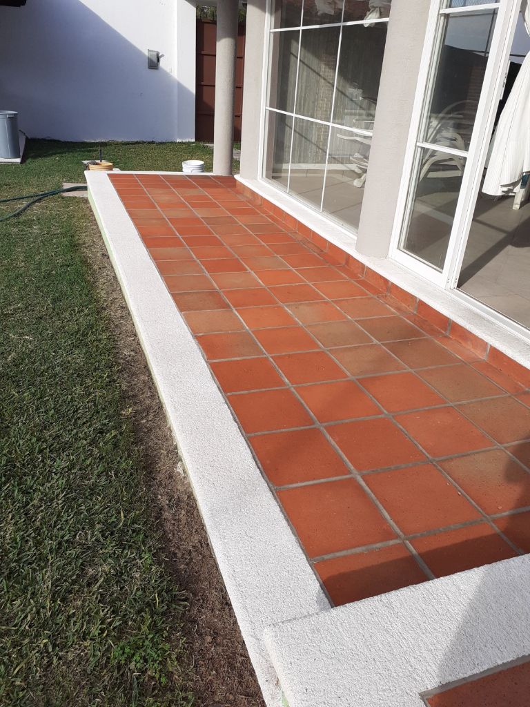 Terraza exterior después